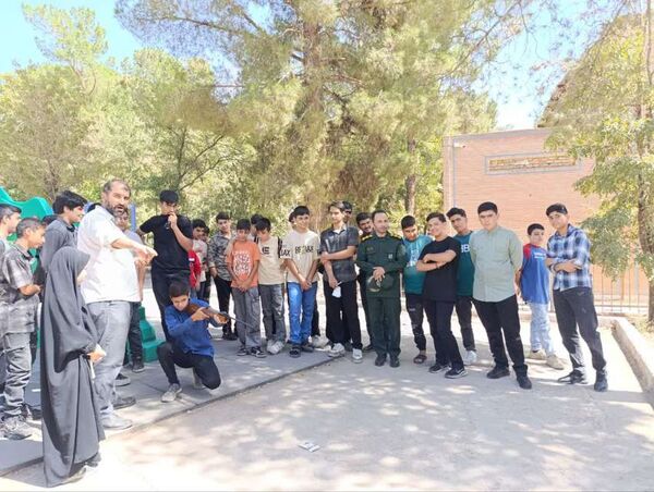 اردوی یاوران ولایت ویژه پسران در شهرستان خلیل آباد 