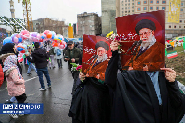 جشن خیابانی نیمه شعبان در تهران