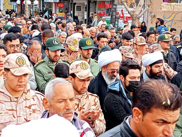 تشییع با شکوه شهید جوادحسن زاده شهید مرزبانی فراجا