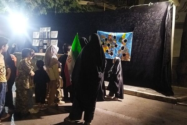 موکب بسیج دانشجویی دانشگاه فرهنگیان در صد و بیست و هفتمین شب 