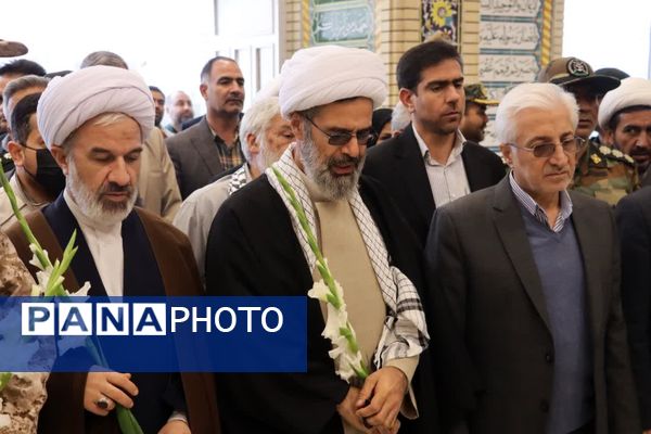 برگزاری آیین غبارروبی مزار شهدا در بجنورد 