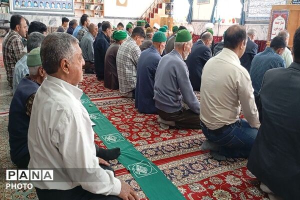 اقامه نماز عبادی سیاسی جمعه در هفته سوم  اردیبهشت ماه  شهر بار 