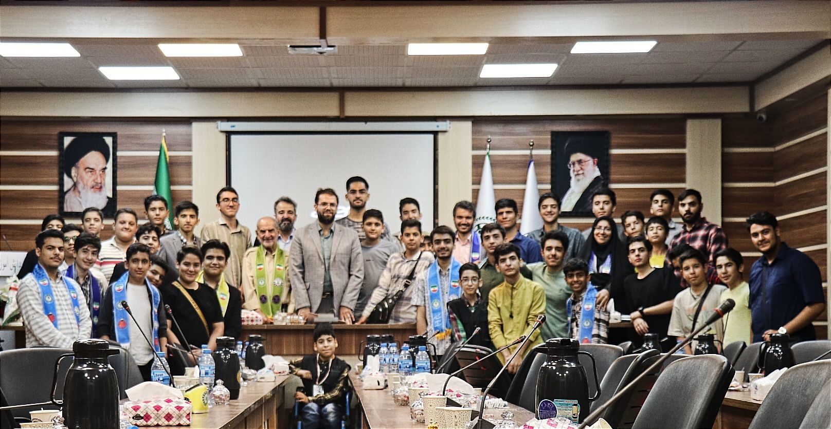 دیدار قائم‌مقام سازمان دانش‌آموزی با دانش‌آموزان خراسان رضوی