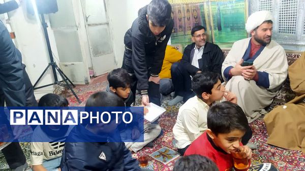 جشن میلاد طفل شش ماهه کربلا در هیئت علی‌اصغری فداف