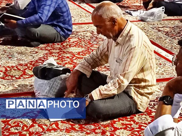 قرائت دعای کمیل در شهرستان کاشمر 