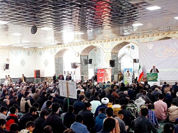 نماز عبادی سیاسی جمعه در شهرستان کاشمر 