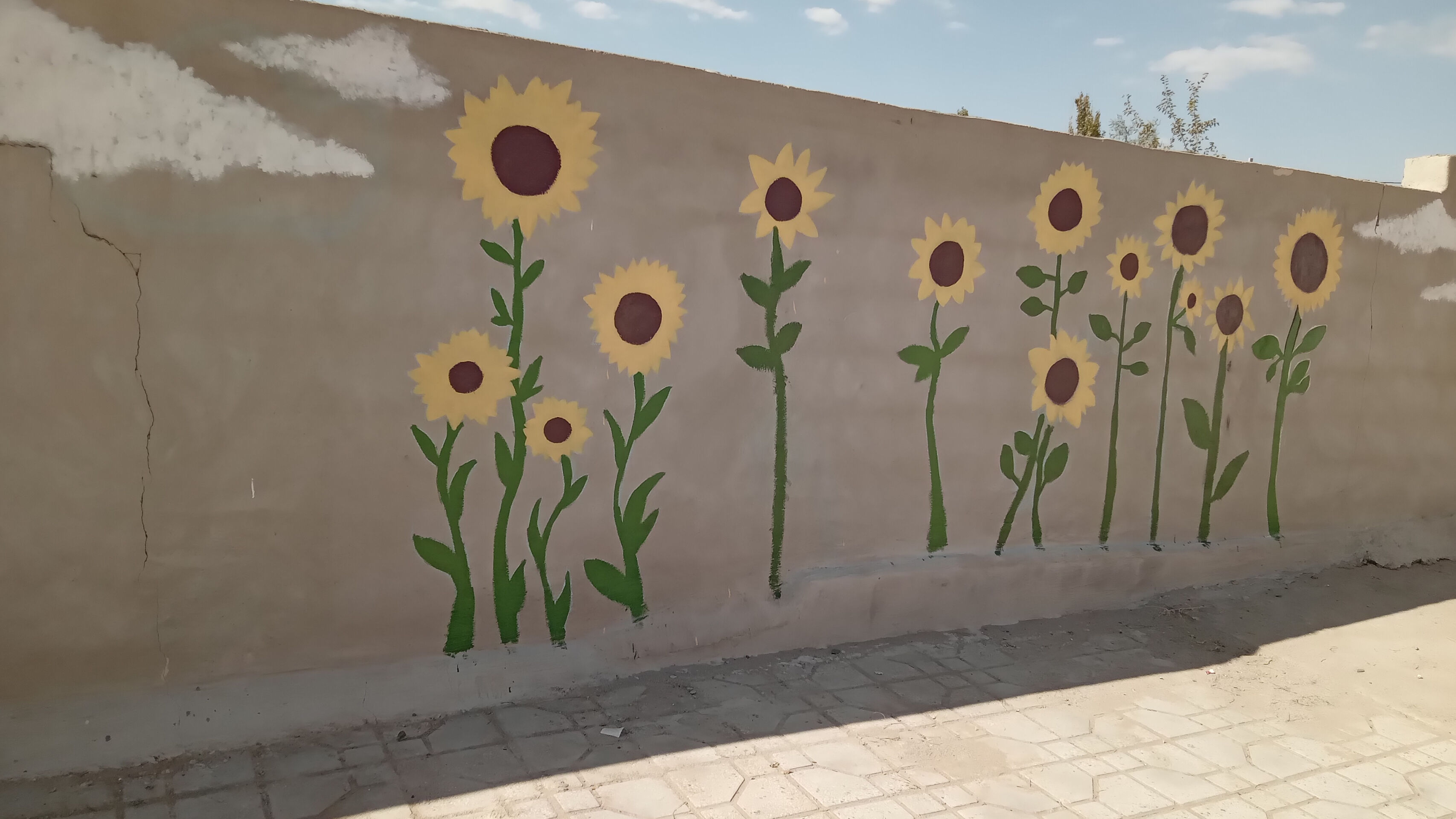 زمزمه‌ رنگ‌ها در حیاط مدرسه‌ی فاطمه‌الزهرا(س)  نیر