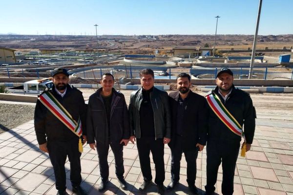 بازدید معاون اجرایی رئیس‌جمهور از طرح فاضلاب پرند