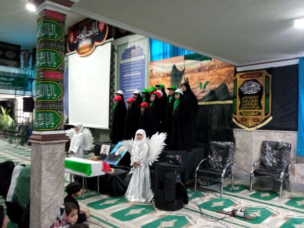 همایش نینوایی‌ تجدید یاد شهدا در مسجد جامع صاحب الزمان 