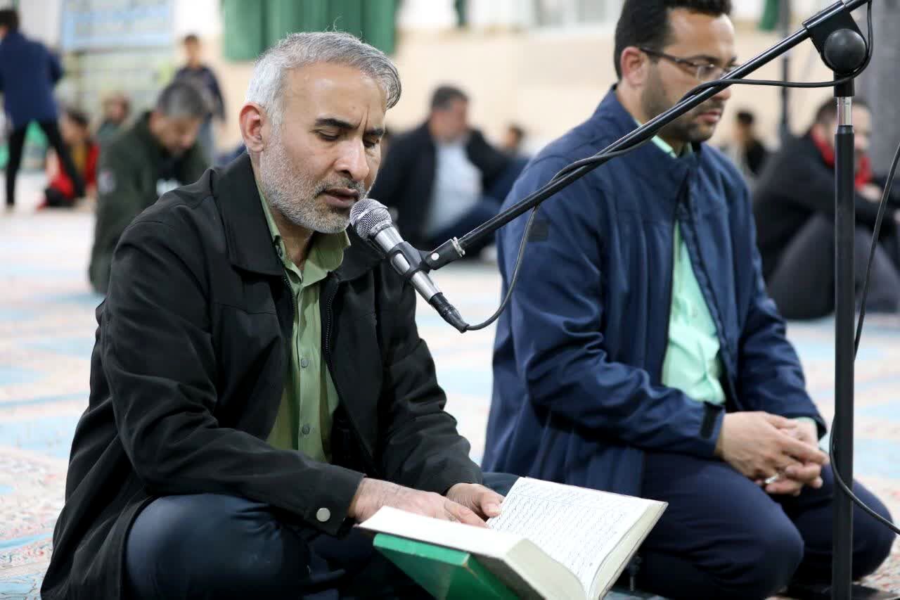 مراسم جشن و احیای نیمه شعبان در مسجدالرضا اشکذر
