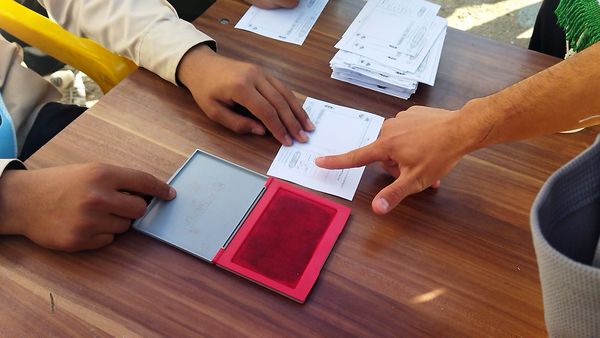 انتخابات شورای دانش آموزی در دبیرستان شاهد ابوذر غفاری نیشابور 