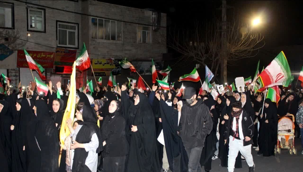 استقبال از جمهوری اسلامی در تجمعات امشب مردمی