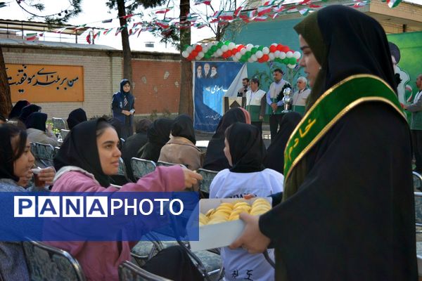 عطر رضوی در جشن نیمه شعبان مدرسه حکمت