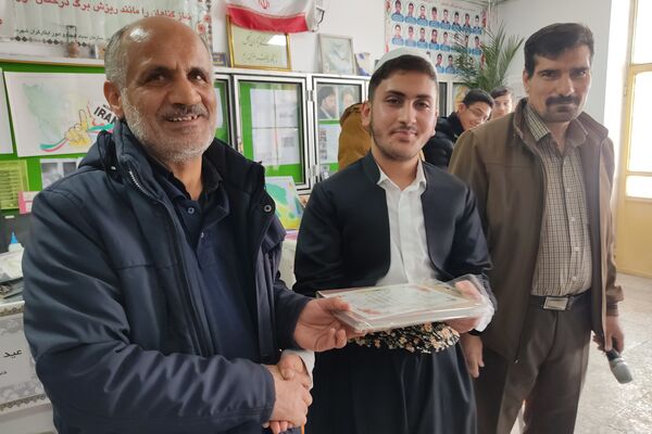 جشن باشکوه مبعث در دبیرستان شاهد شهید بشارت