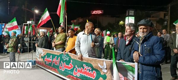 اجتماع مردمی شبانه شهید پرور شهرستان سملقان