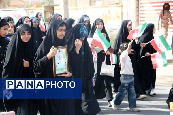 خلق حماسه‌ای دیگر از حضور مردم فهرج در راهپیمایی ۲۲ بهمن