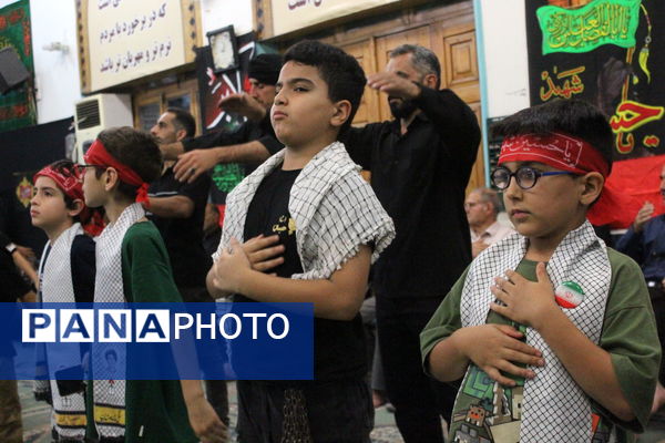 سوگواره احلی من العسل در گلوگاه 