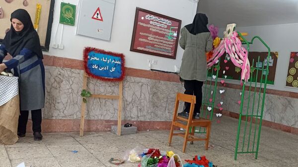 دبستان نیایش؛ مدرسه‌ای پویا در آغاز سال تحصیلی با اجرای پروژه مهر