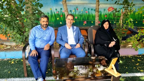 افتتاح زمین چمن مصنوعی دبیرستان اندیشه شاهد منطقه ۱۶