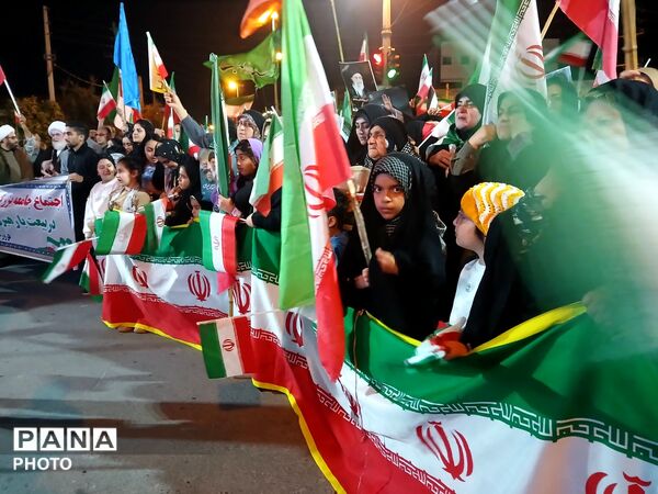 خیزش فاخر فرهنگیان و دانش آموزان کردکوی