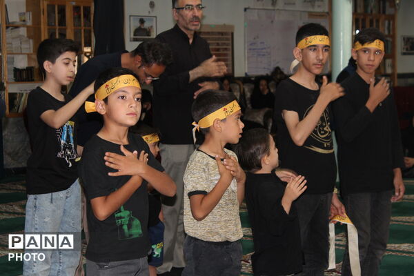 سوگواری سراسری «اَحلی مِنَ العسل» در مسجد صاحب‌الزمان(عج) آشخانه