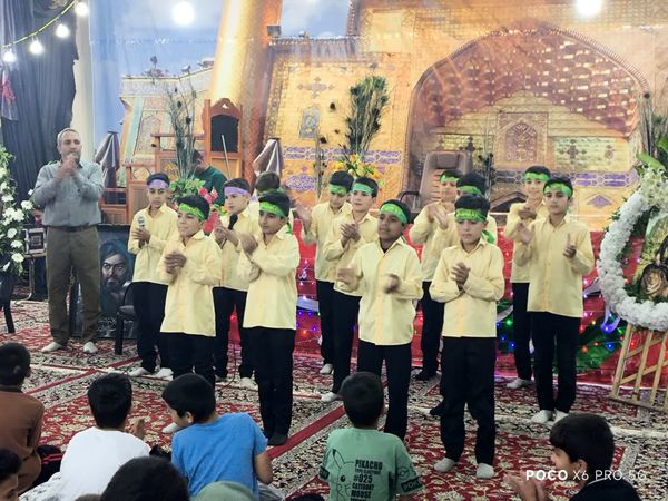 جشن عید غدیر در فدافن 