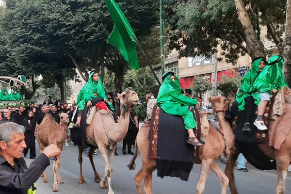 شبیه سازی ورود اسرای کربلا به شام