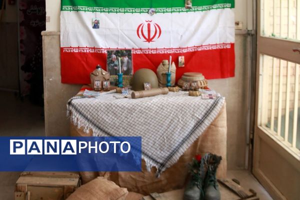 گرامیداشت هفته دفاع مقدس در مدارس پردیس 