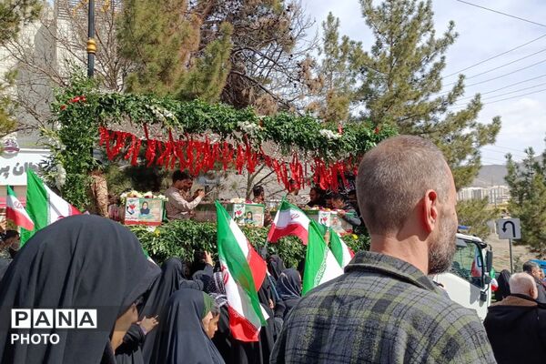 پردیس میزبان تشییع و تدفین پیکر خانواده شهید دهقان‌زاده 