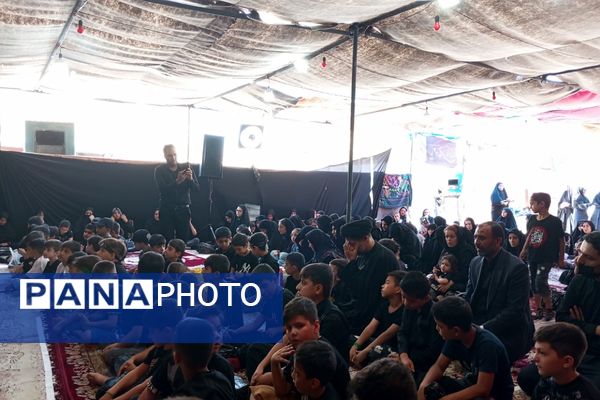 سوگواری سیدالشهدا در دبستان تربیت نصیر شهر