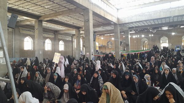نماز عبادی و سیاسی جمعه همزمان با آغاز هفته نیروی انتظامی در نیشابور