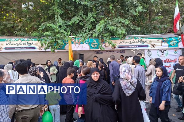 حضور پرشور مردم شهریار در راهپیمایی کیلومتری غدیر 