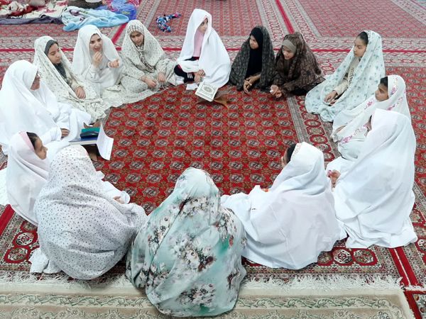 دومین روز از اعتکاف دانش‌آموزی در مسجد امام حسن شهرستان گالیکش