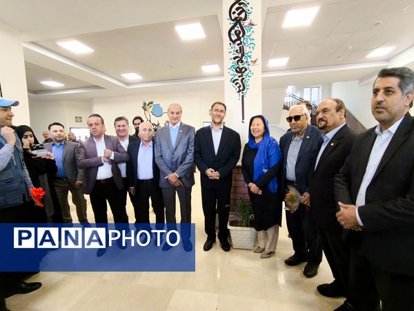 افتتاح هنرستان شهید یاریجانی با حضور یومیکو ایشیکاوا، نماینده سازمان ملل متحد