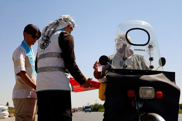 بازدید قائم مقام سازمان دانش‌آموزی از موکب‌های آذربایجان غربی