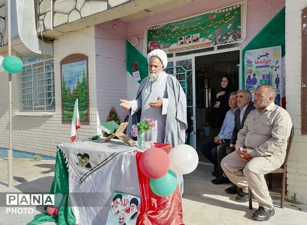 آغاز مهر در دبیرستان حاج مهدی روحانی ارغا شهرستان خلیل آباد