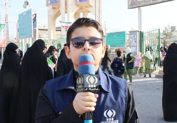 راهپیمایی حماسی مردم شهر جعفریه قم در دفاع از حافظان امنیت