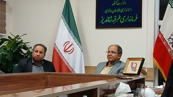 اولین نشست خبری فرماندار جدید طرقبه - شاندیز