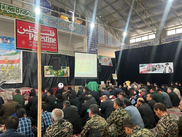 حضور پرشور دانش‌آموزان مدارس خاتم در رزمایش اقتدار بسیجیان
