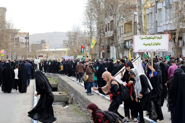 راهپیمایی روز قدس در ارومیه