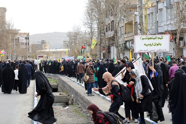 راهپیمایی روز قدس در ارومیه