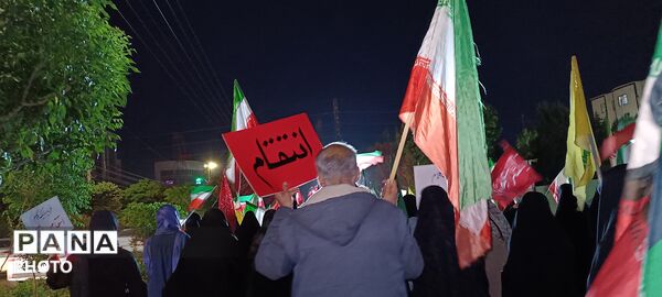 تداوم حضور اهالی مهرشهر در هشتاد و چهارمین شب از خروش مردمی