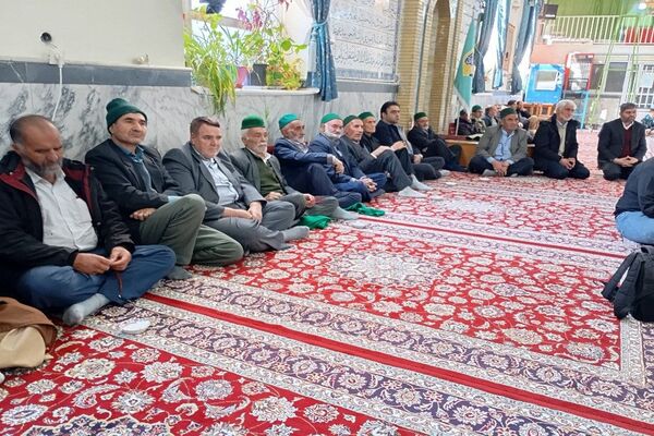 مراسم تکریم و معارفه فرمانده حوزه مقاومت بسیج شهر بار