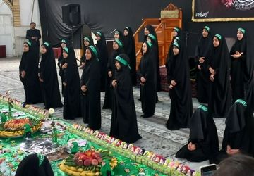 مراسم زمزمه‌های عشق در سایه‌های اشک در بهارستان‌دو 