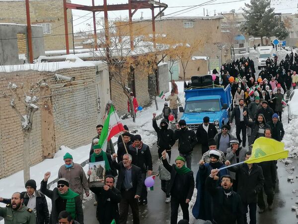 راهپیمایی ۲۲ بهمن، تجلی اتحاد و اراده ملی در بایگ