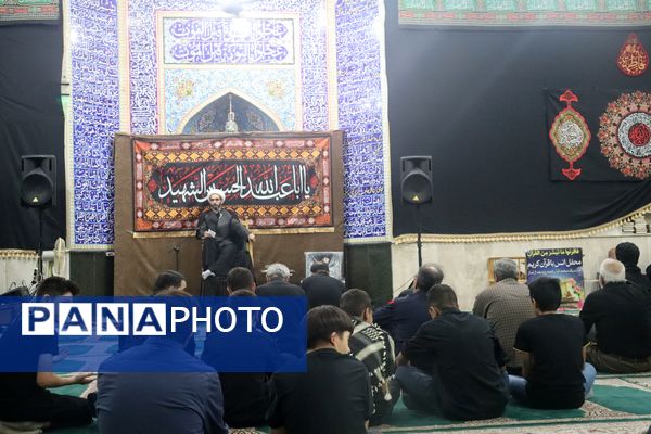 سخنرانی همزمان با شب‌های محرم در مسجد حضرت صاحب الزمان(عج)
