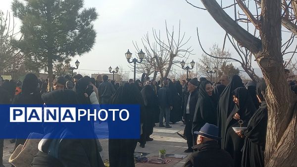 آیین چراغ برات در مزار شهیدان خلیل آباد