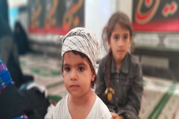 مراسم شیرخوارگان حسینی در شهرستان لنده