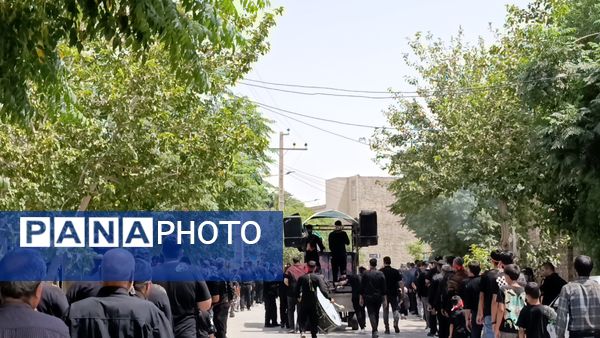 عزاداری در روستای مومن آباد قم