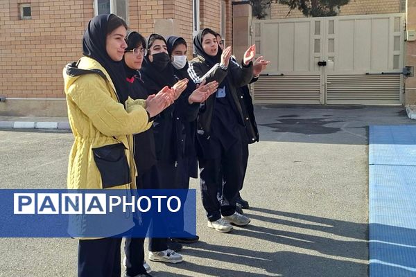مسابقات ورزشی بین مدارس جام اقتدار ایران در دبیرستان نمونه‌دولتی ولایت